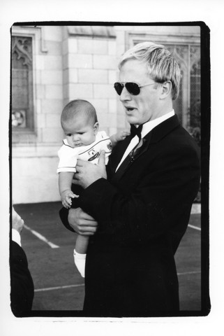 groom & baby